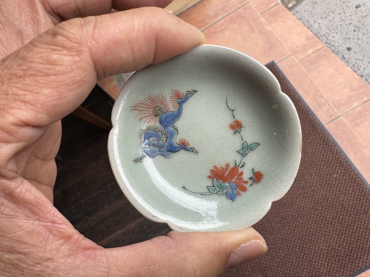 古平戸白磁獅子置物｜日本の陶磁